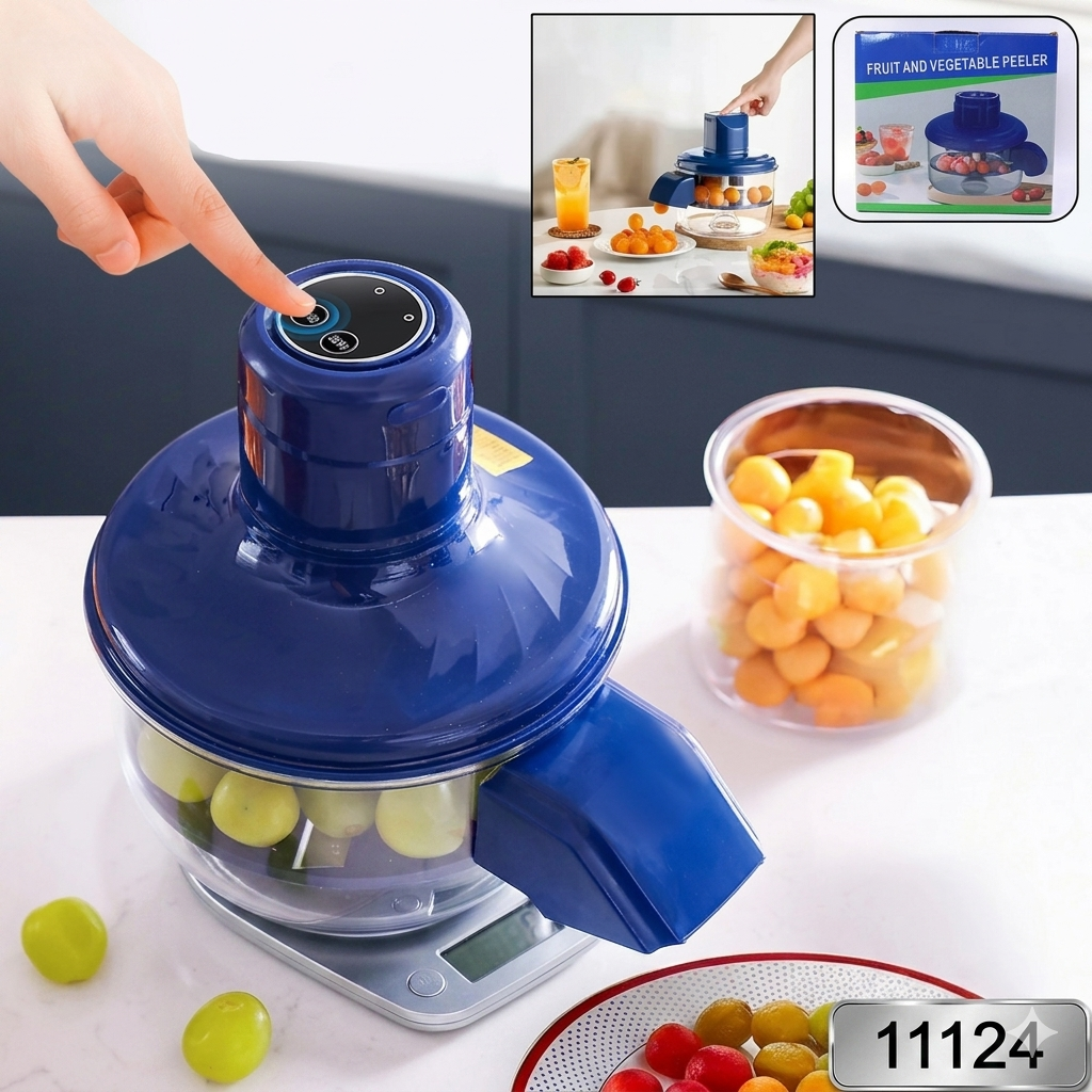 Electric Fruit & Vegetable Peeler | Automatic Kitchen Peeling Machine for Everyday Food Preparation