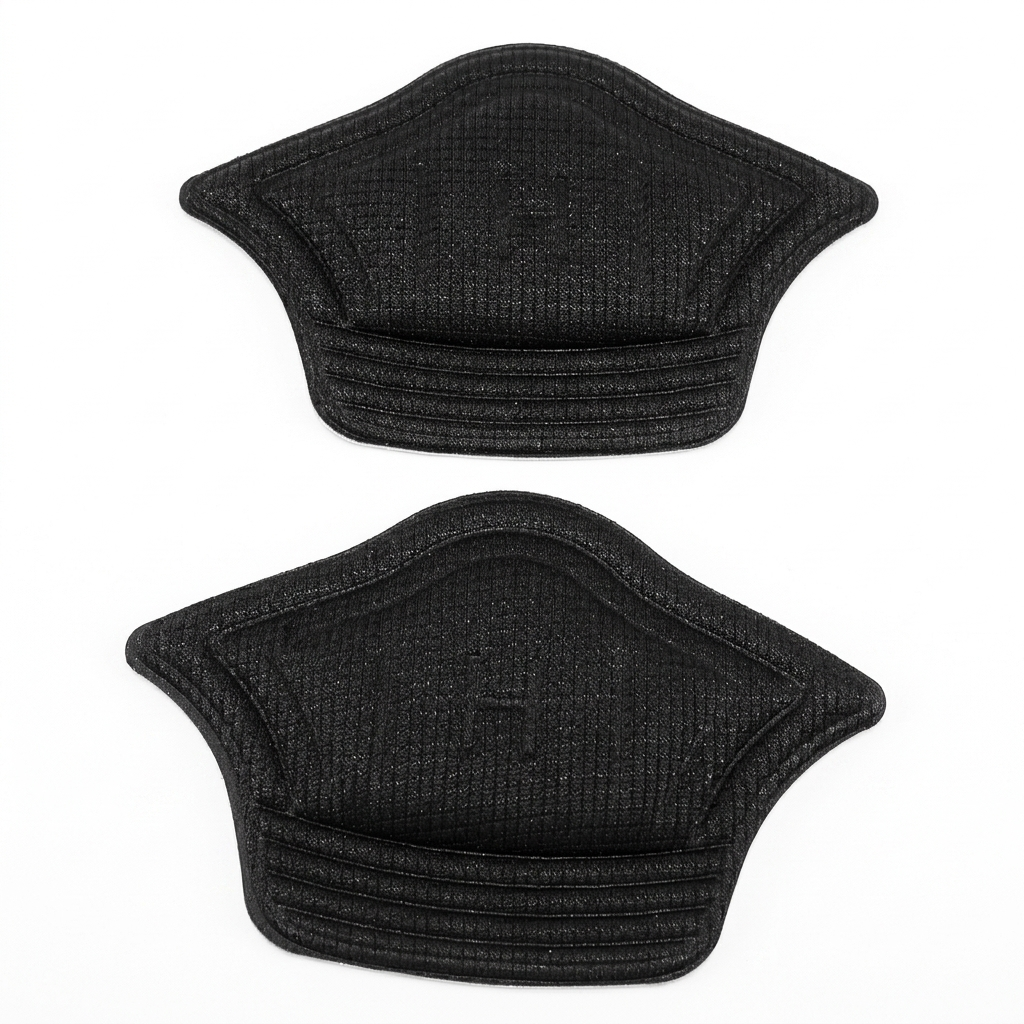 Heel Cushion Pads for Shoes (1 Pair) | Soft Self-Adhesive Heel Protectors | Anti-Blister Heel Grip Inserts for Loose Shoes | Cuttable Heel Comfort Pads