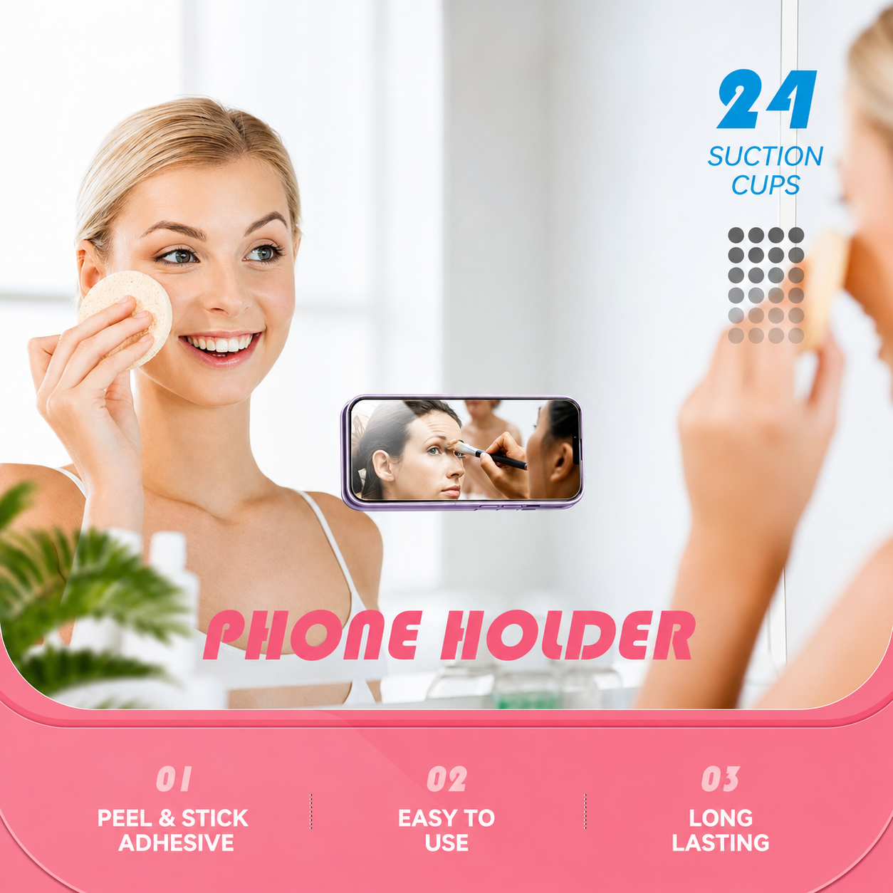 Silicone Suction Phone Mount