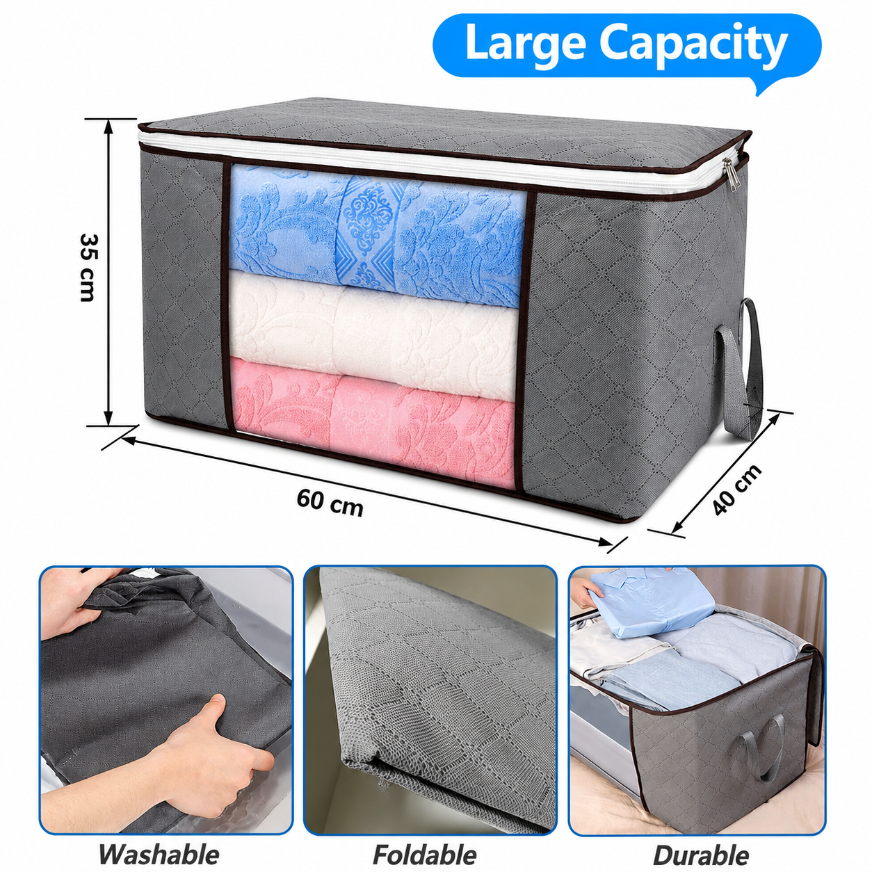 ANIVARYAM Travelling Storage Bag Used In Storing All Types Cloths And Stuffs