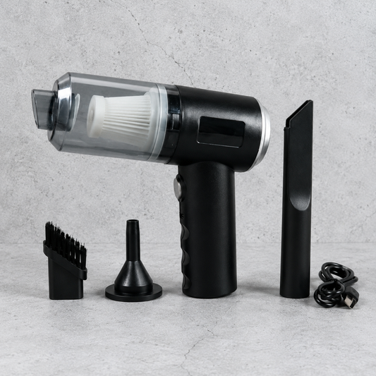 3 in 1 Wireless Mini Vacuum Cleaner & Air Blower | Portable Rechargeable Cleaner | ANIVARYAM