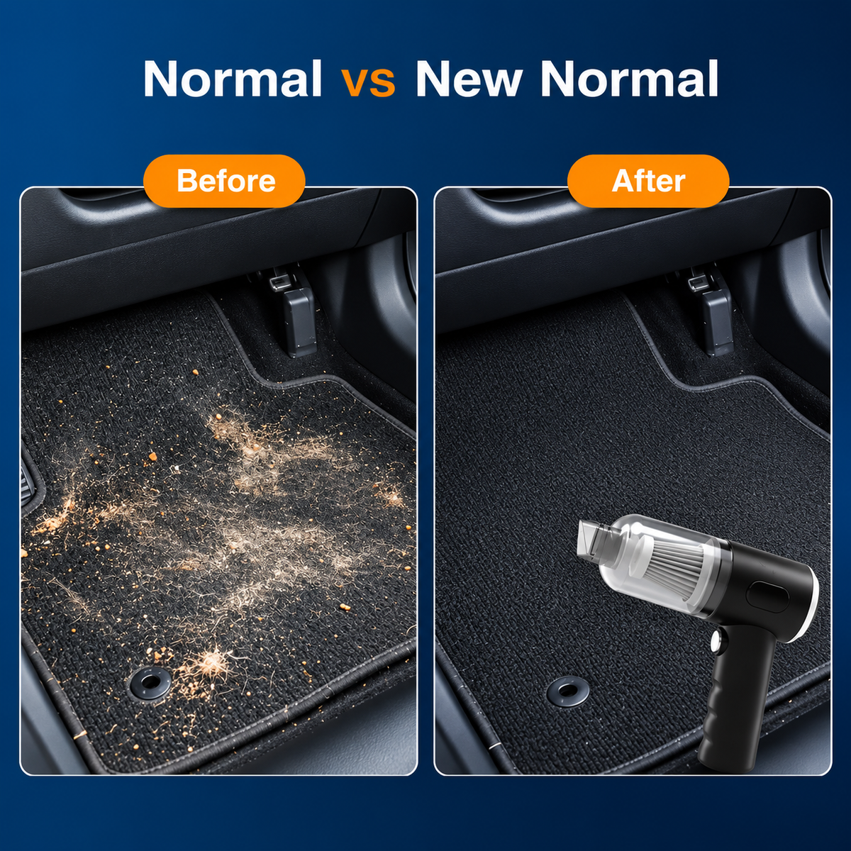 3 in 1 Wireless Mini Vacuum Cleaner & Air Blower | Portable Rechargeable Cleaner | ANIVARYAM