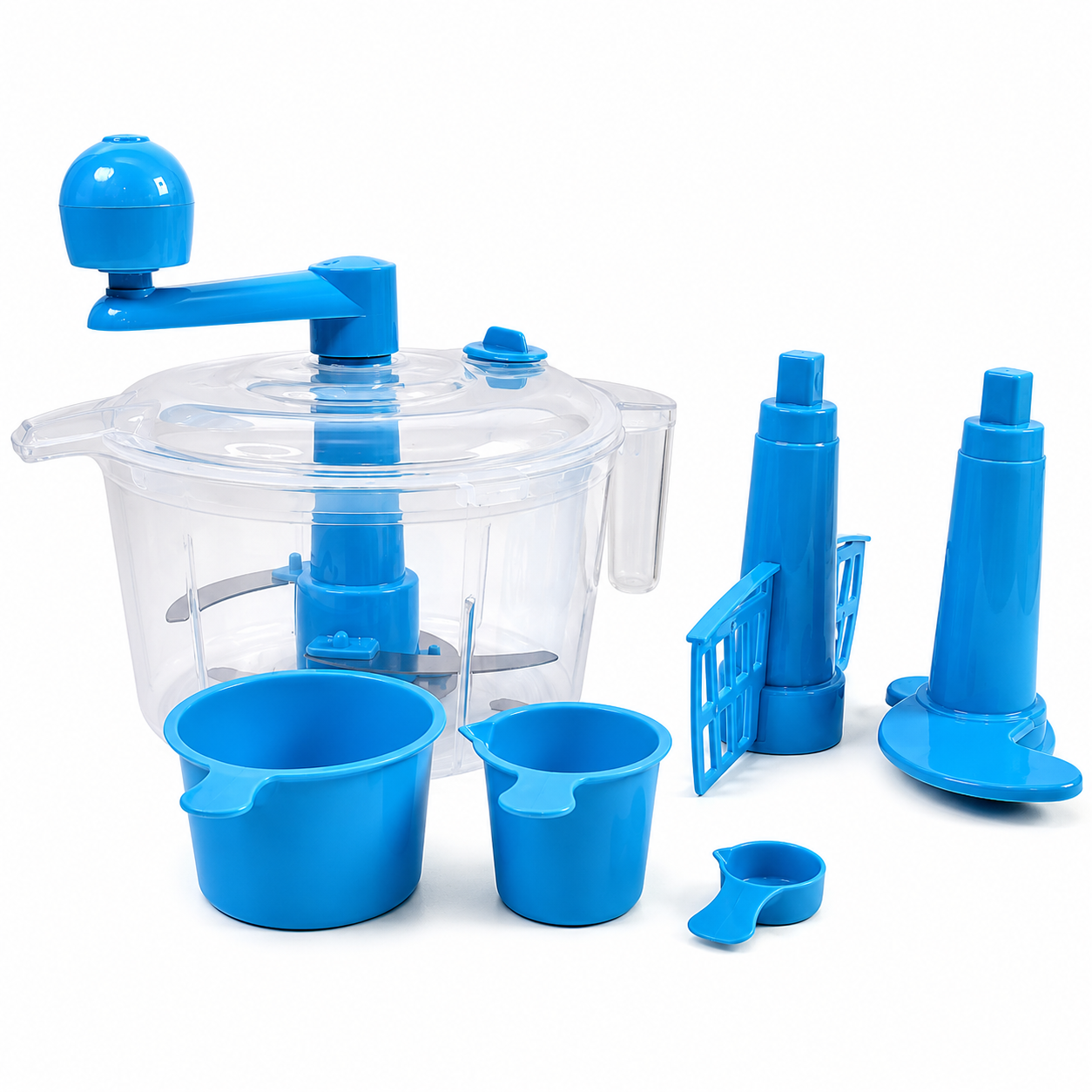 Manual Atta Maker Machine | Dough Maker with Measuring Cups, Soft Vegetable Chopper & Mixer
