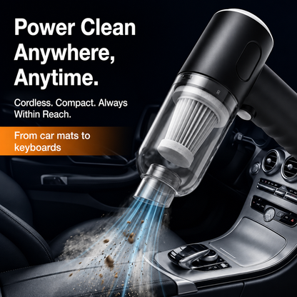 3 in 1 Wireless Mini Vacuum Cleaner & Air Blower | Portable Rechargeable Cleaner | ANIVARYAM