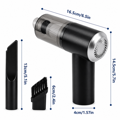 3 in 1 Wireless Mini Vacuum Cleaner & Air Blower | Portable Rechargeable Cleaner | ANIVARYAM