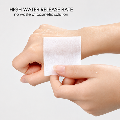 Cotton Makeup Remover Pads (Pack of 40) | Soft Cotton Pads for Makeup Removal & Skincare